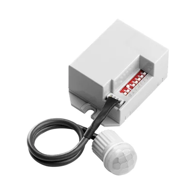360°-Bewegungsmelder mit externem Sensor, IP20, 12–24 V, 60–120 W