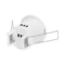 360 degree motion and presence sensor, flush-mounted IP20, 800W white