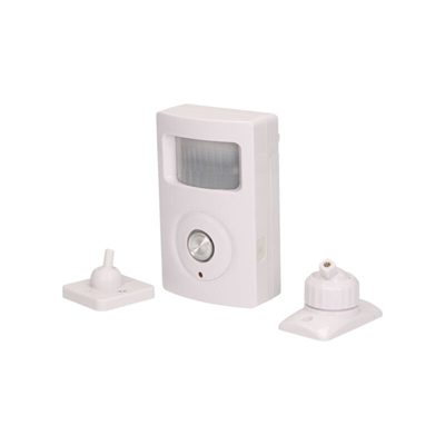 360 degree motion sensor 800W wireless for MH alarm, white