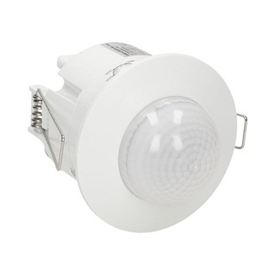 360 degree motion sensor for suspended ceilings, 3 PIR sensors, white