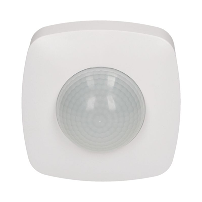 360-degree surface-mounted motion sensor IP20, 2000W, 3 PIR sensors, white