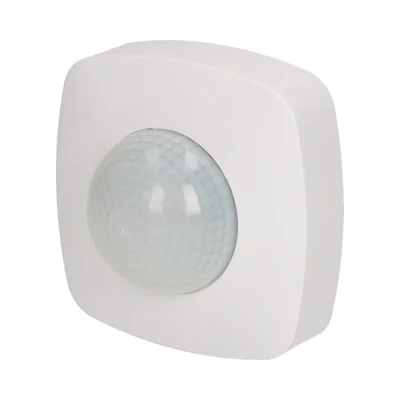 360-Grad-Aufbau-Bewegungsmelder IP20, 2000 W, 3 PIR-Sensoren, weiß