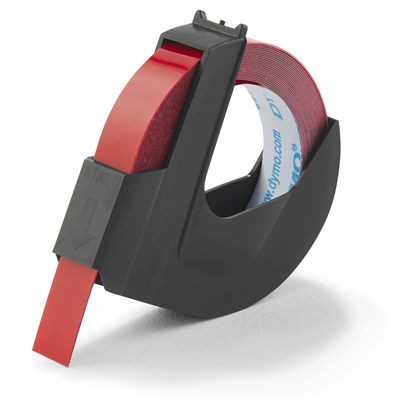 3D tape 1 roll - 3m x 9mm, red 10pcs.