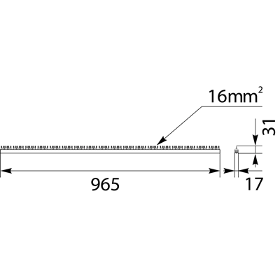 3F current rail S-543F-16