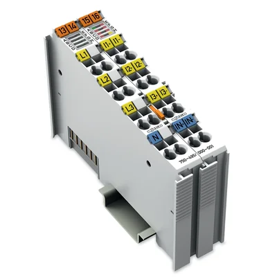 3fázový modul měření výkonu 690VAC 5A, světle šedý