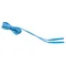 3m blue U2 cable with banana plugs
