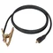 3m current cable (200A), crocodile - red plug