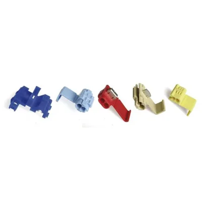 3M™ Scotchlok™ 314 IDC-Steckverbinder, selbstklemmend, blau, 0,5–1,5 mm², 50 Stück/Beutel, 500 Stück/Packung