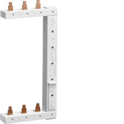 3P vertical comb rail for MCB, 2-row, right