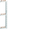 3P vertical comb rail for MCB 3-row right