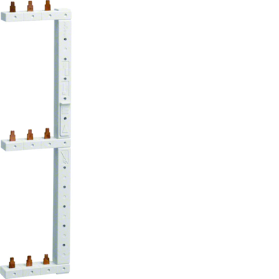 3P vertical comb rail for MCB 3-row right