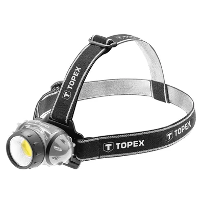 3W LED COB čelovka, 3 x AAA