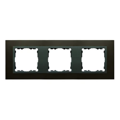 3x graphite steel frame / graphite intermediate frame