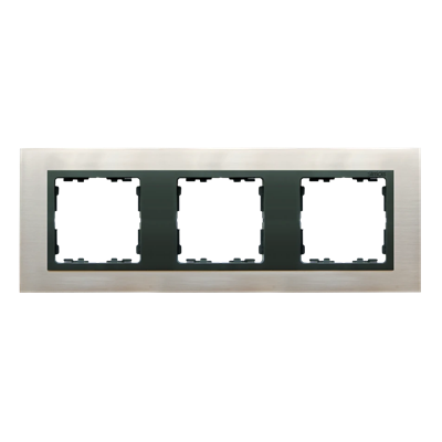3x stainless steel frame / graphite intermediate frame