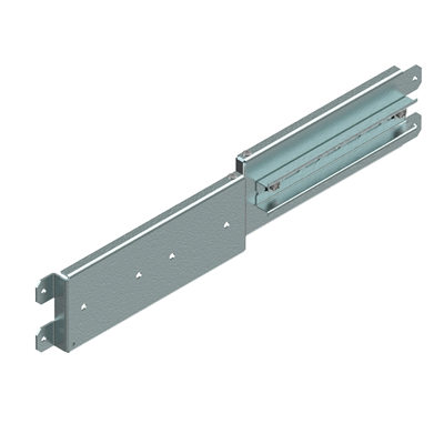 3xHVL00/LTL00 Montageplatte mit TH35-Schiene für 16 Mod. (750) – PM 3 H00 M