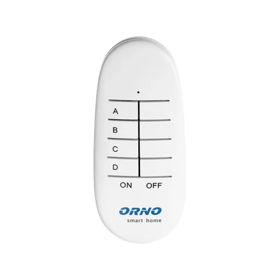 4-channel remote control for ORNO Smart Home flush-mounted relays and sockets