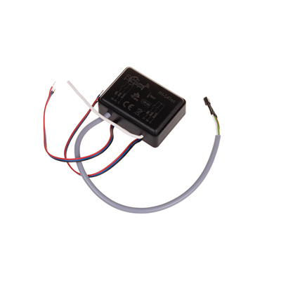 4-channel transmitter with an external temperature sensor