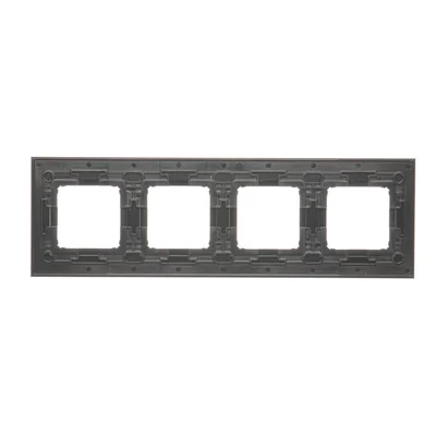 4-fold frame Nature-Glass COOLED LAVA IP20/IP44