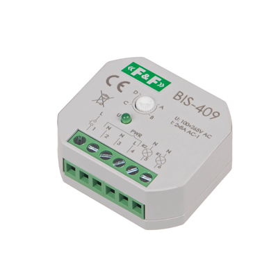 4-function flush-mounted bistable relay