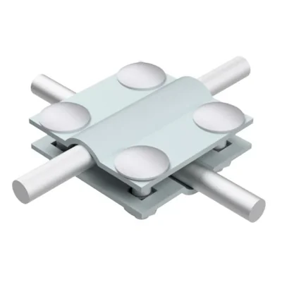 4-hole, 2-plate cross connector; B up to 30mm /OC/
