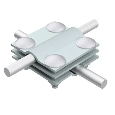 4-hole, 3-plate cross connector; B up to 30mm /OC/