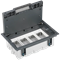4-module floor box, 8x K45 + SM402/9, grey
