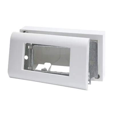 4-module surface-mounted housing