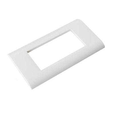 4-module white frame