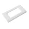 4-module white frame