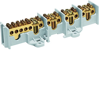 4-pole branch terminals
