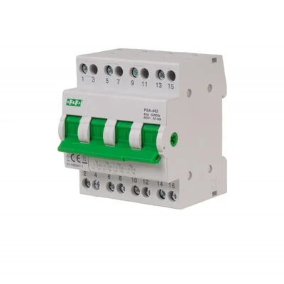 4-poliger, 63-A-Netzgenerator-Installationsschalter