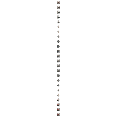 4-way loudspeaker socket with description field (module) cream