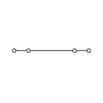 4-wire mini through connector 2.5 mm², gray 264-721