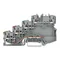 4-wire sensor connector for PNP type sensors with PE connection, gray 2000-5417