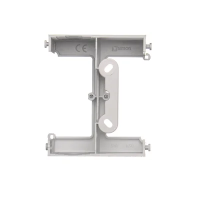 40 mm deep surface-mounted box, silver (metallic)
