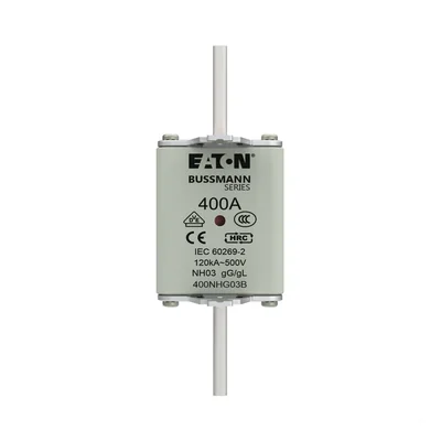 400NHG03B Fusibile NH03 400A 500V GL/GG doppio indicatore
