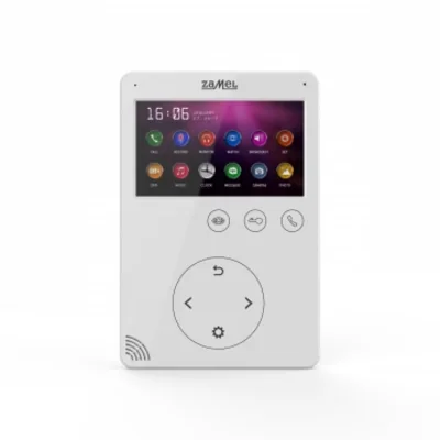 4.3 VIDEO MONITOR WITH TOUCH BUTTONS WHITE TYPE: VP-817W