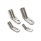 45° angled copper eyelet, tin-plated 120mm² for M10 screw