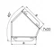 45° elbow, KKMBJ100H100
