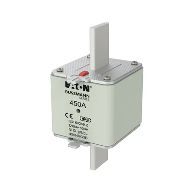 450NHG3B Fusibile NH3 450A 500V GL/GG doppio indicatore