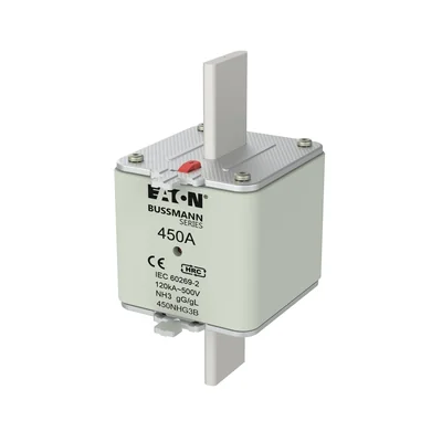 450NHG3B Fusible NH3 450A 500V GL/GG doble indicador