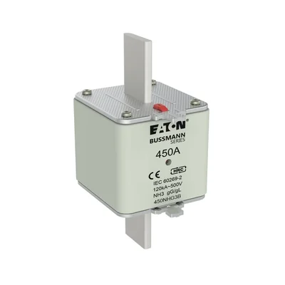 450NHG3B Wkładka NH3 450A 500V GL/GG podwójny wskaźnik