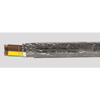 4G35 double shielded flexible cable for frequency converters
