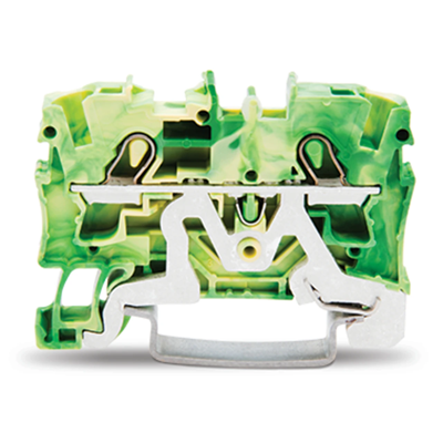 4mm² TOPJOBS yellow-green 2-conductor terminal block