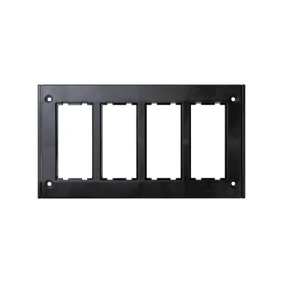 4násobný rám pro krabici SBM450 8x K45 grafitově šedá
