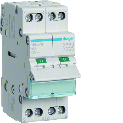 4P 16A modular switch disconnector