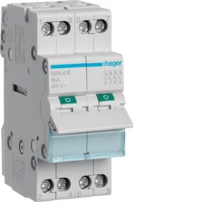 4P 16A modularer Lasttrennschalter