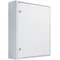 4XN160 2-5 Surface-mounted housing, empty, IP41, class I RAL7035 (550x800x160)