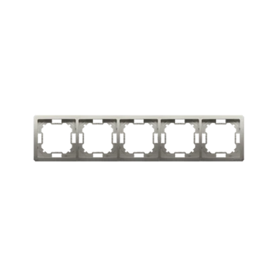 5-fold universal frame, horizontal and vertical, satin (metallic)