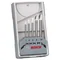5-piece CYL-9 Ceramic Tile Drill Bit Set 4.0; 5.0; 6.0; 8.0; 10.0 mm